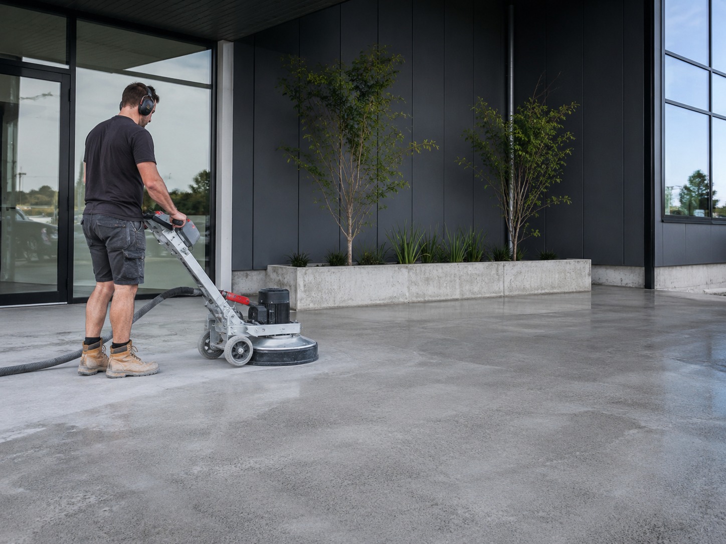 Sealed concrete surface maintenance in Tauranga