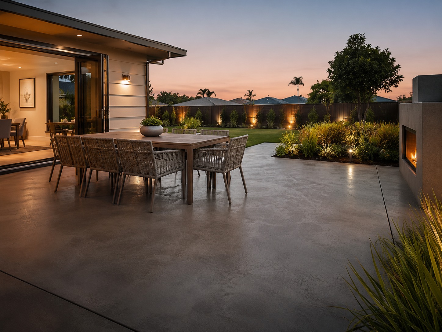concrete patio and path site preparation in Tauranga