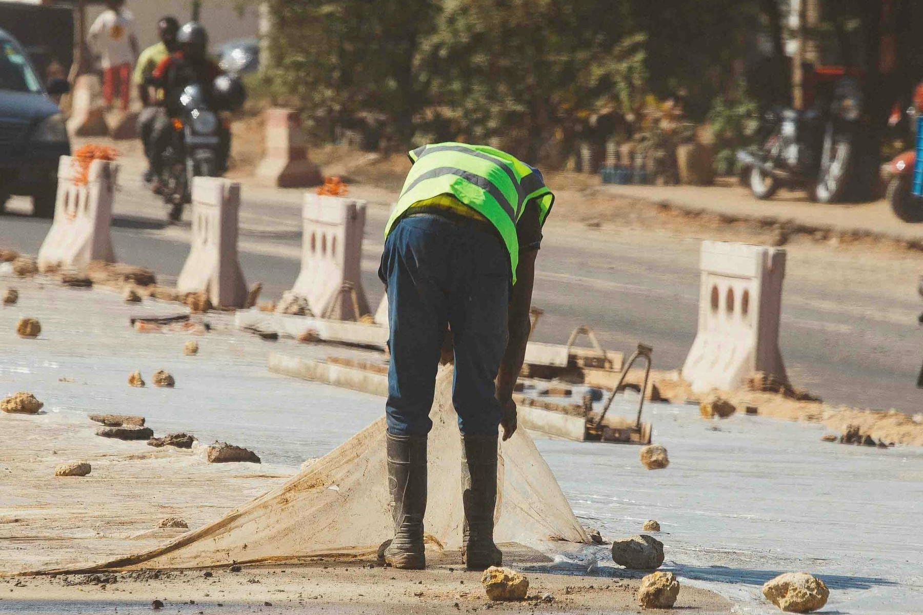 Concrete repair work in Tauranga